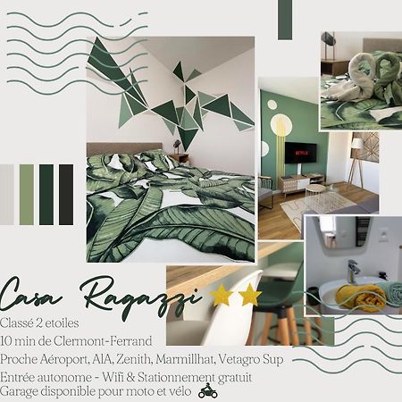 Casa Ragazzi - Meuble De Tourisme Classe 2 Etoiles - Refait A Neuf - Calme - Parking Gratuit A Proximite Lempdes Zewnętrze zdjęcie